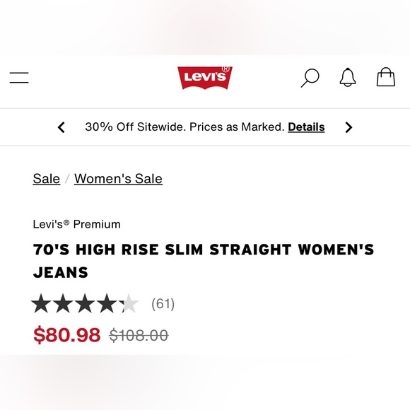 705 HIGH SLIM Straight - Picture 4 of 9